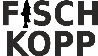 Aufkleber Spruch Fisch Kopp